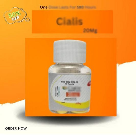 Ci@lis 10x T@blets 20mg  For Men - Made in UK