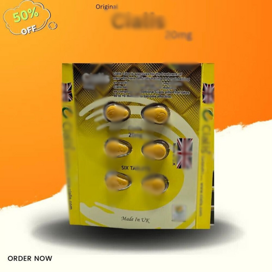 Cilias 6x Tablets For Men - Made in UK