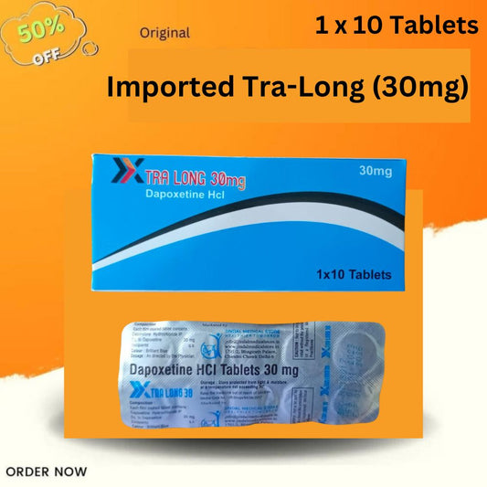 Imported Tra-Long For Men ( Pack of 10 Tb ) 30mg
